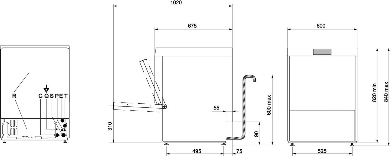 Котломоечная машина SMEG  UD526D - Изображение 4