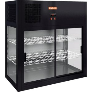 Витрина холодильная настольная HICOLD VRH 990 Black