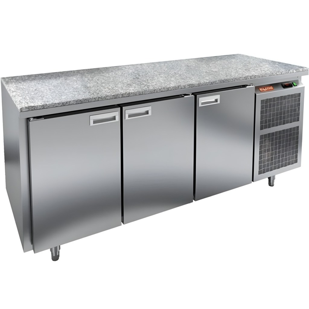 Стол холодильный среднетемпературный HiCold GN 111/TN О З камень