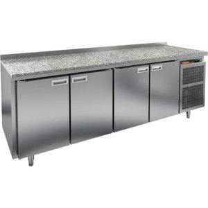 Стол холодильный среднетемпературный HiCold GN 1111/TN М камень