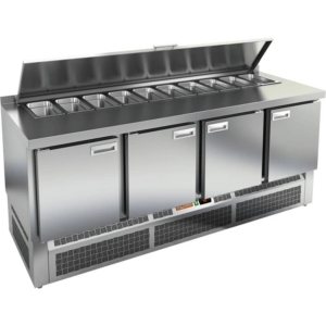 Стол холодильный для салатов HiCold SLE1-1111GN (1/3)