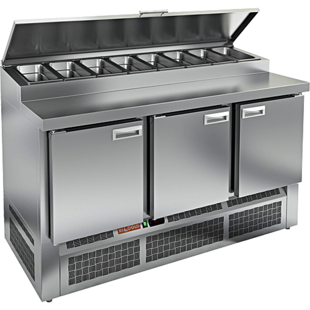 Стол холодильный для пиццы HiCold PZE1-111GN (1/3)