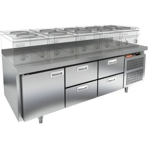 Стол морозильный HiCold GN 122/BT LT под тепловое оборудование