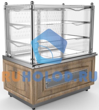 Витрина холодильная (кондитерская) Челябторгтехника RC32А Classic