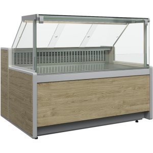 Витрина холодильная Carboma GC111 VM 1,5-1 (1010 Мариель) (динамика, газлифт, без боковин)