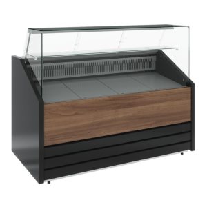 Витрина холодильная Carboma GC75 VV 1,2-1 фронт нестандартный цвет (динамика)