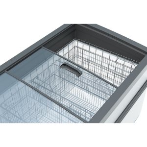 Ларь-бонета морозильная Frostor F 2500 ВЕ серая с корзинами - Изображение 2