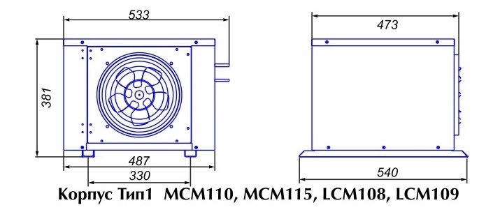 Сплит-система Intercold LCM 109 - Изображение 2