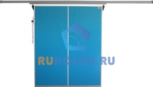 Откатная холодильная дверь Север НТ-ОХД 1600*2600/80