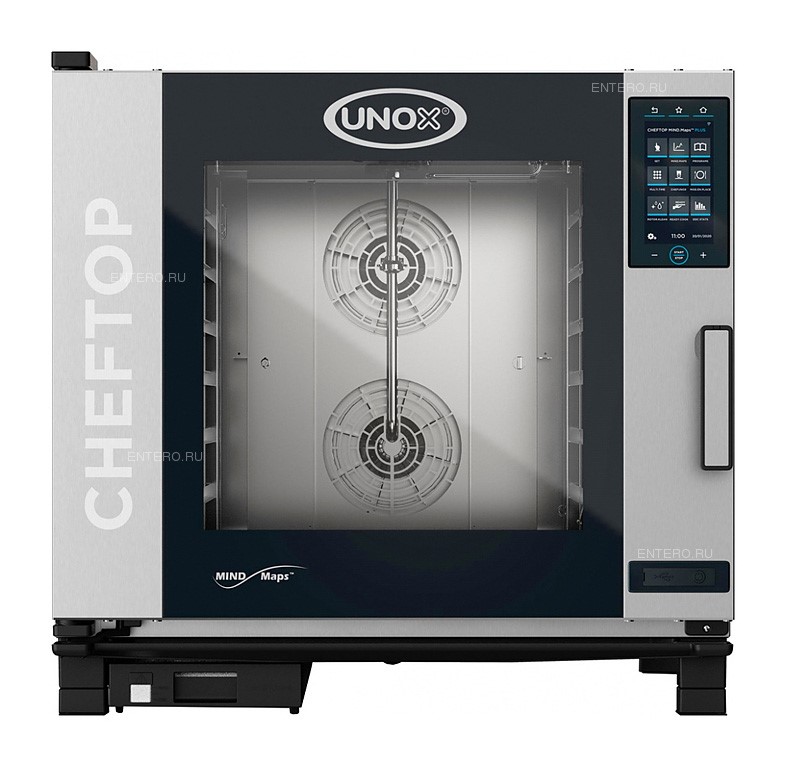 Пароконвектомат UNOX XEVC-0621-GPRM газ