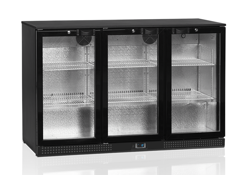 Шкаф холодильный TEFCOLD DB300H-3 барный черный