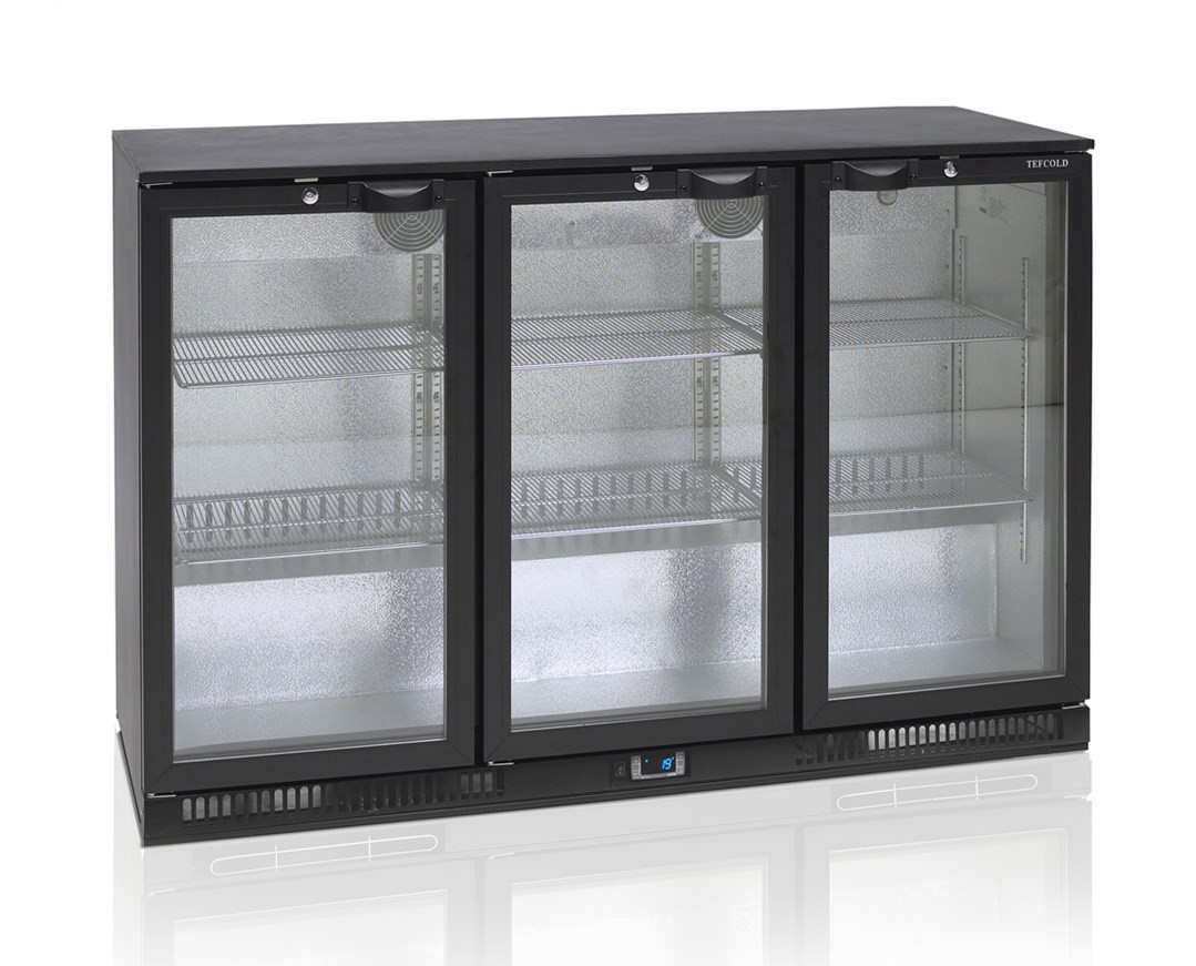 Шкаф холодильный TEFCOLD BA30H барный черный