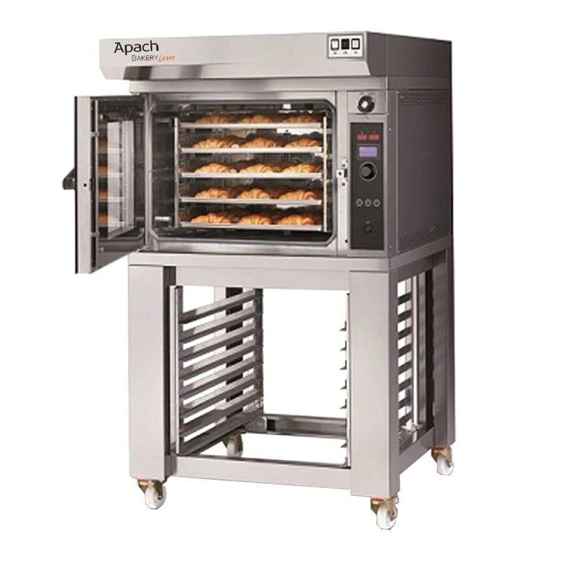 Печь конвекционная с подставкой с направляющими Apach Bakery Line K6T+K6TS MDP