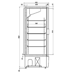 Шкаф холодильный Ариада Рапсодия R 750 MX - Изображение 3