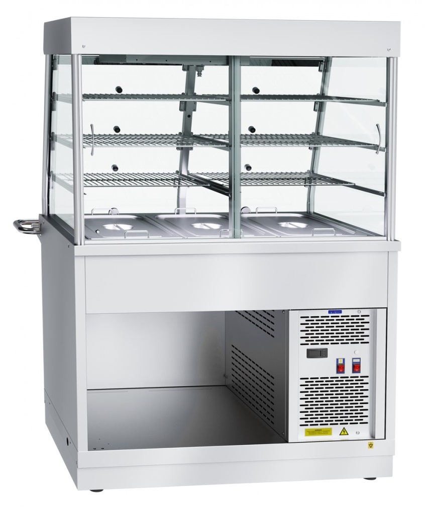 Прилавок-витрина холодильный Hot-line ПВВ(Н)-70Х-С-НШ - Изображение 2